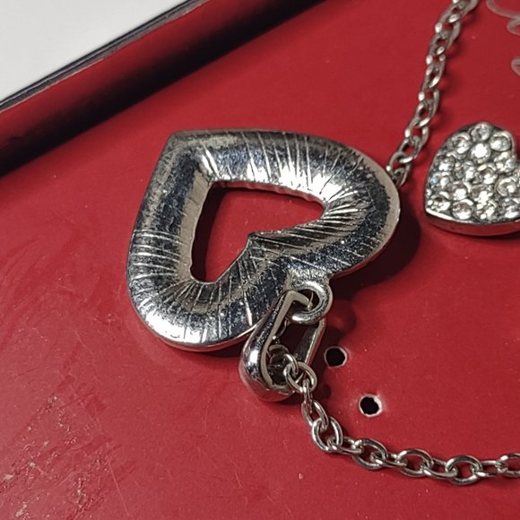 Heart Necklace And Earring Set - Picture 4 of 9